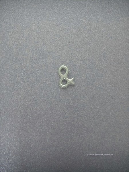 Verzierwachs Zeichen"&"gold oder silber matt