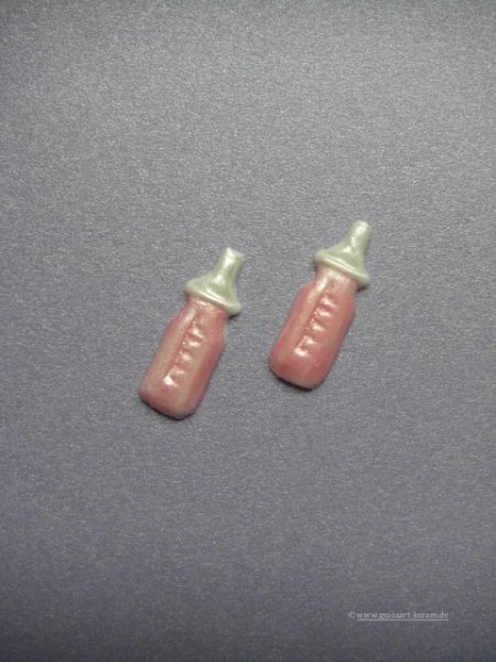 Verzierwachs, Wachsdekor "Babyflasche" 2er Set