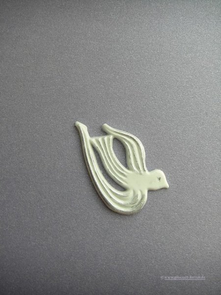 Verzierwachs - Ornament, "Taube"