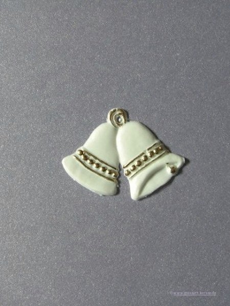 Verzierwachs / Wachornament "Doppelglocke"