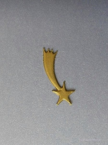 Verzierwachs / Wachsornament "Komet"