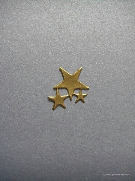 Verzierwachs / Wachsornament "Sternengruppe"