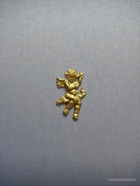 Verzierwachs / Wachsornament "Engel - Putte" rechts