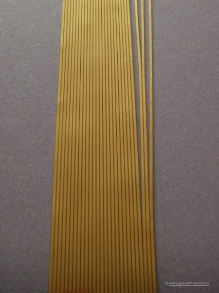 Verzierwachsstreifen "Flachstreifen 2 mm"
