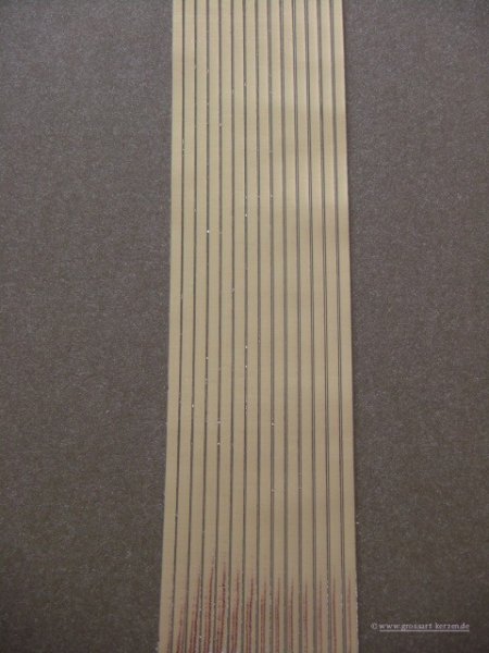 Verzierwachsstreifen "Flachstreifen 3 mm"