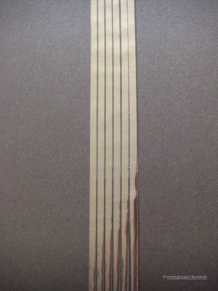 Verzierwachsstreifen "Flachstreifen 5 mm"