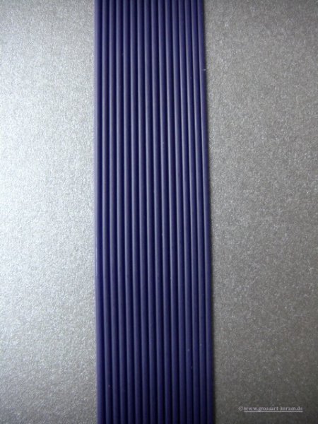 Wachsstreifen rund  2 mm lila