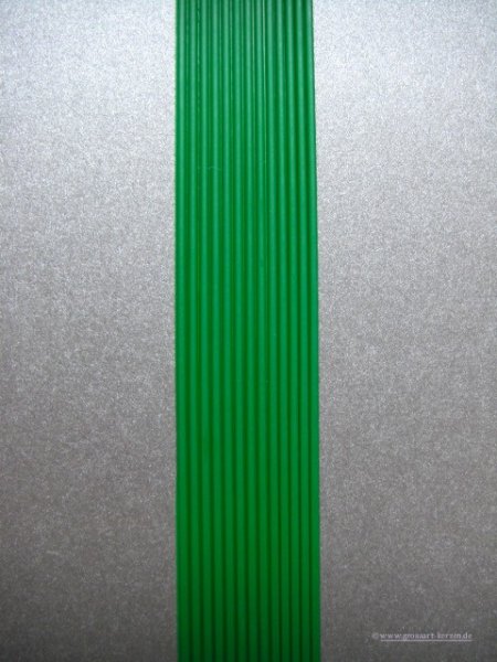 Wachsstreifen rund  2 mm grün