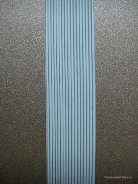Verzierstreifen rund  2 mm hellblau