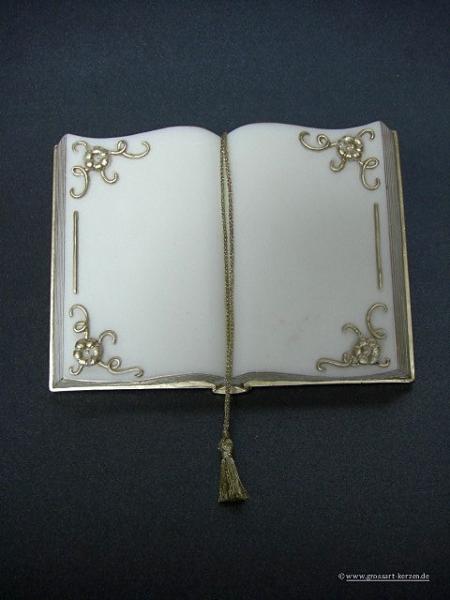 Wachsbuch klein mit Beschriftungsfolie