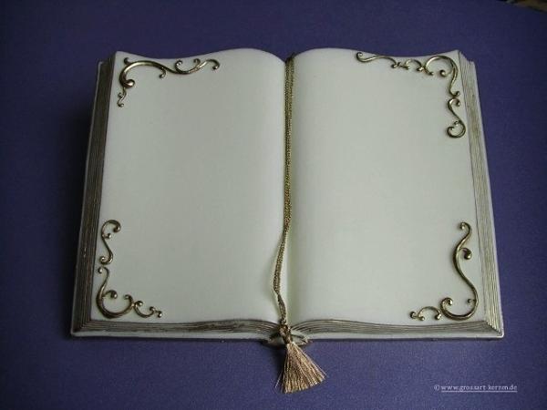 Wachsbuch mit Beschriftungsfolie