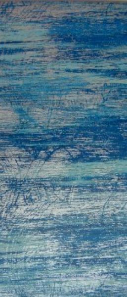 Verzierwachs, Wachsplatte blau-türkis-silber