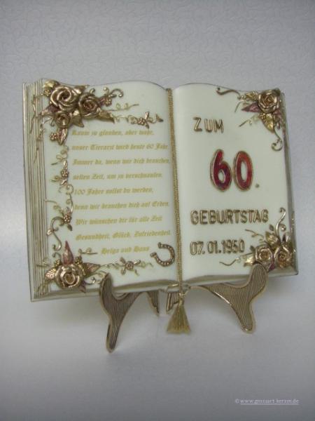 Edles, offenes Wachsbuch "Hans"