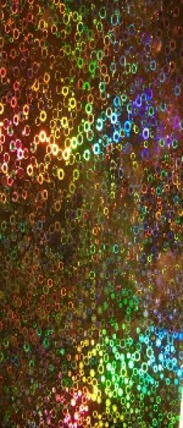 Wachsplatte gold-hologramm