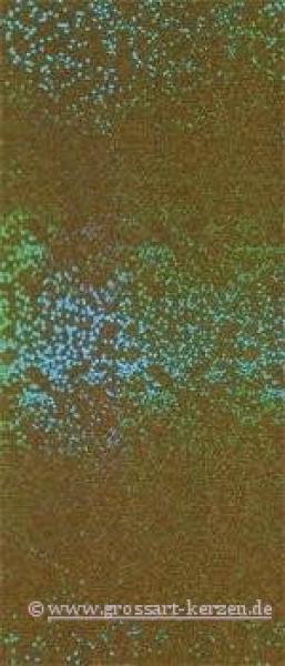 Wachsplatte gold hologramm Sandkörner