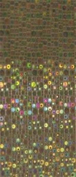 Wachsplatte silber-hologramm