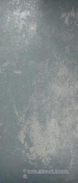 Wachsplatte blau grau silber marmoriert