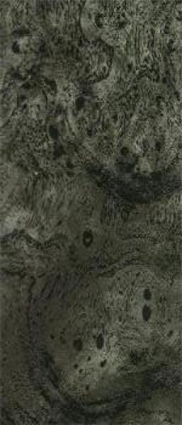 Wachsplatte schwarz marmoriert