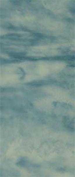 Wachsplatte hellblau-weiß marmoriert