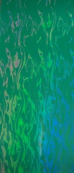 Wachsplatte pastellgrün irisierend