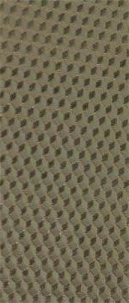 Wachsplatte Waben-silber geprägt