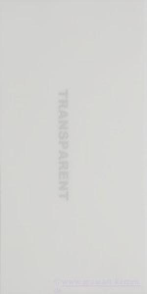 Wachsplatte transparent