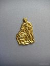 Verzierwachs / Wachsornament "Heilige Familie" gold
