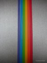 Verzierwachsstreifen "Regenbogen 2 mm"