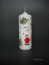 Weihnachtskerze "Weihnachtsmann"