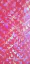Wachsplatte fuchsia diamanteffekt