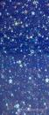 Wachsplatte Sterne blau hologramm